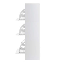 Load image into Gallery viewer, Artiss 3 Tier Shoe Cabinet - White
