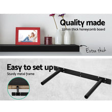 Load image into Gallery viewer, Artiss 3 Piece Floating Wall Shelves - Black
