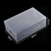 Load image into Gallery viewer, Set of 20 Transparent Stackable Shoe Storage Box
