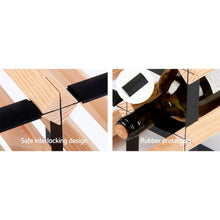 Load image into Gallery viewer, Artiss 110 Bottle Timber Wine Rack
