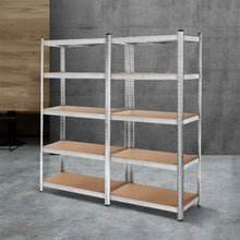 Load image into Gallery viewer, Giants 2x1.8M Warehouse Shelving Rack Racking Garage Metal Storage Shelves
