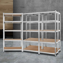 Load image into Gallery viewer, Giants 5x1.8M Warehouse Shelving Rack Racking Garage Metal Storage Shelves
