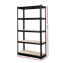 Load image into Gallery viewer, Giantz 1.5M Warehouse Racking Rack Storage Shelf Organiser Industrial Shelving Garage Kitchen Store Shelves Steel
